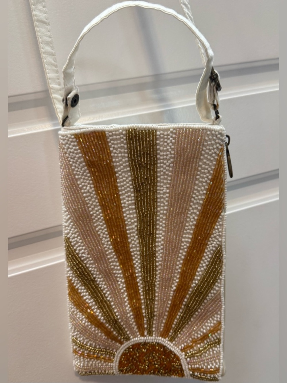 Small Beaded Sunburst Handbag